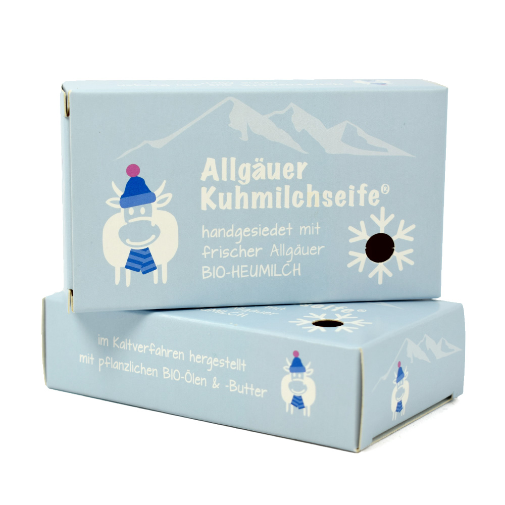 Seifen Verpackung Winter